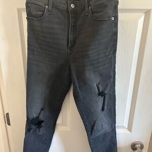 Abercrombie & Fitch Black High Rise Jeans
